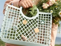 Liewood light peppermint kurvetaske med vedhæng Samantha